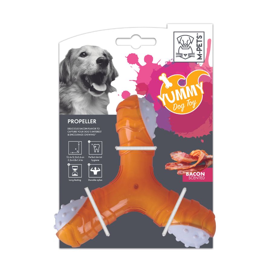 Yummy propeller orange & white, , large image number null